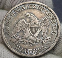 1854 O Seated Liberty Half Dollar