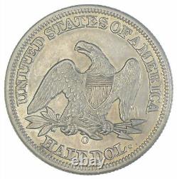 1854-O Seated Liberty Half Dollar Arrows REV SCR 2938