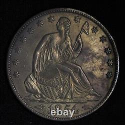 1854-O Seated Liberty Half Dollar CHOICE AU+ Beautiful Coin! E910 ACNP