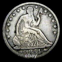 1854-O Seated Liberty Half Dollar Silver - Nice Type Coin - #XD403