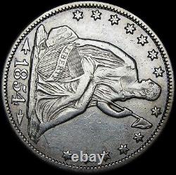 1854-O Seated Liberty Half Dollar Silver - Stunning Type US Coin #R283
