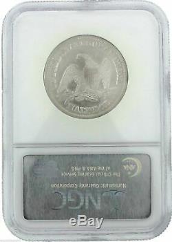 1855/54 SS Republic Shipwreck 50C Arrows Seated Liberty NGC Half Dollar Coin