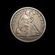 1855 O Liberty Seated Silver Half Dollar Xf Ef Arrows Type Coin 50c Rare