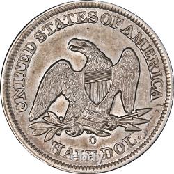 1855-O Seated Half Dollar'Arrows' Choice AU/BU Great Eye Appeal Strong Strike