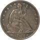 1855-o Seated Liberty Half Dollar 50c, Anacs Ef45 Nice Original Coin