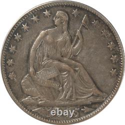 1855-O Seated Liberty Half Dollar 50c, ANACS EF45 Nice Original Coin