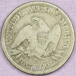 1855 O Seated Liberty Half Dollar Scarce Type Coin With Arrows