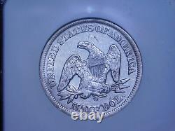 1856-O 50c Seated Liberty Half Dollar SS REPUBLIC Shipwreck Coin