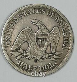 1856-O Liberty Seated Half Dollar VERY FINE Silver 50c