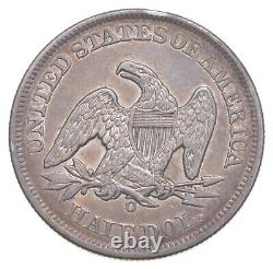 1856-O Seated Liberty Half Dollar 1863