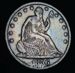1856 O Seated Liberty Half Dollar 50C High Grade Choice Silver US Coin CC10834