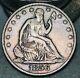 1856 O Seated Liberty Half Dollar 50c High Grade Choice Silver Us Coin Cc11524