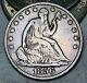 1856 O Seated Liberty Half Dollar 50c High Grade Choice Silver Us Coin Cc12297