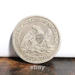 1856 O Seated Liberty Half Dollar Very Nice Coin