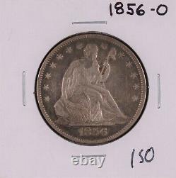 1856-O Seated Liberty Silver Half Dollar