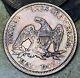 1857 Seated Liberty Half Dollar 50c Ungraded Choice 90% Silver Us Coin Cc19399
