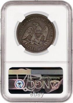 1858 O 50C Seated Liberty Half Dollar Silver NGC VF20 Very Fine Circulated Coin