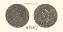 1858-O Liberty Seated Half Dollar XF (Details) SKU#14839