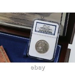 1858 O Seated Liberty 50C Shipwreck SS REPUBLIC Coin with DELUXE BOX DVD & COA