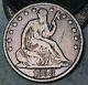 1858 O Seated Liberty Half Dollar 50c High Grade Choice Silver Us Coin Cc12613