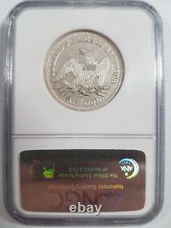 1858-O Seated Liberty Half Dollar SS Republic NGC Shipwreck Sunken Treasure Coin