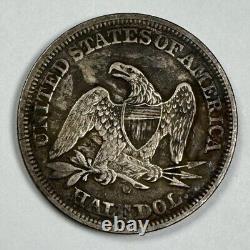 1858-O Seated Liberty Half Dollar XF BEAUTIFUL COIN