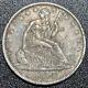 1858-o Seated Liberty Half Dollar Xf Details Damage Extremely Fine Silver