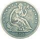 1858 O Seated Liberty Silver Half Dollar Coin Us Coin 90% Silver #478