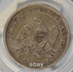 1858 O Seated half dollar, PCGS VF30 CAC. Type Coin Company