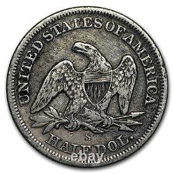 1858-S Liberty Seated Half Dollar XF SKU#170862