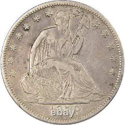1858 S Seated Liberty Half Dollar XF Extremely Fine Silver SKUIPC7357