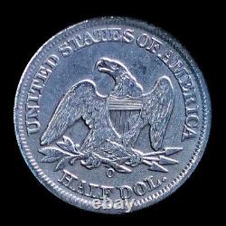 1858-o Seated Liberty Half Dollar! In Spectacular Condition