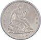 1859 Liberty Seated Half Dollar Ef Uncertified #1003