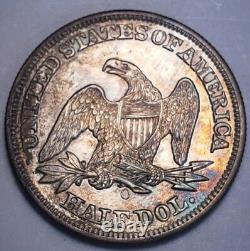 1859 O Au/bu Seated Liberty Half Dollar Key Date Wb-101. #214
