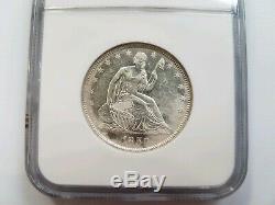 1859 O SS Republic Seated Liberty Half Dollar NGC Shipwreck Silver Treasure Coin