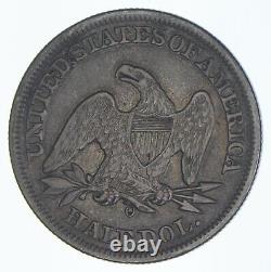 1859-O Seated Liberty Half Dollar 1242