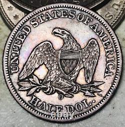 1859 O Seated Liberty Half Dollar 50C Ungraded Choice 90% Silver US Coin CC15873