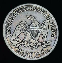 1859 O Seated Liberty Half Dollar 50C Ungraded Choice Good Silver US Coin CC9725