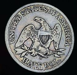 1859 O Seated Liberty Half Dollar 50C Ungraded Choice Good Silver US Coin CC9725