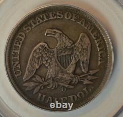 1859 O Seated half dollar, PCGS VF30. Type Coin Company
