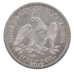 1859 Seated Liberty Half Dollar 4632