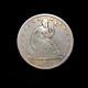 1860 O Liberty Seated Silver Half Dollar Vf Type Coin 50c Rare