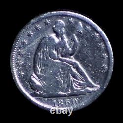 1860-s Seated Liberty Half Dollar! In Amazing Condition! Amazing Find