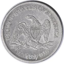 1861 Liberty Seated Half Dollar EF Uncertified #244