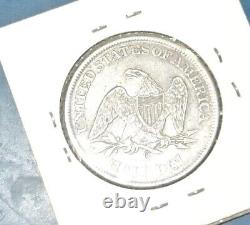 1861-O 50C Seated-Liberty Half-Dollar VERY NICE