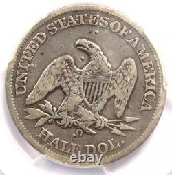 1861-O CSA Obverse Seated Liberty Half Dollar 50C FS-401 PCGS Fine Details