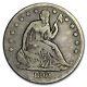 1861-o Liberty Seated Half Dollar Fine