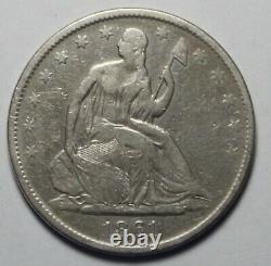 1861 O Seated Half Dollar UR156