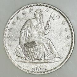1861-O Seated Liberty Half 50c SS Republic Louisiana Issue NGC 941523-3