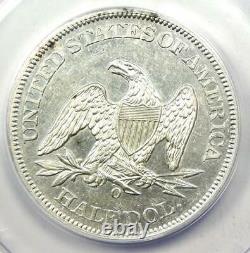 1861-O Seated Liberty Half Dollar 50C Certified ANACS AU50 Detail Rare Coin